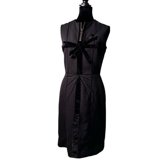 Lanvin Vintage Wool Cocktail Dress (EU 40/US 8) - Picture 2 of 12